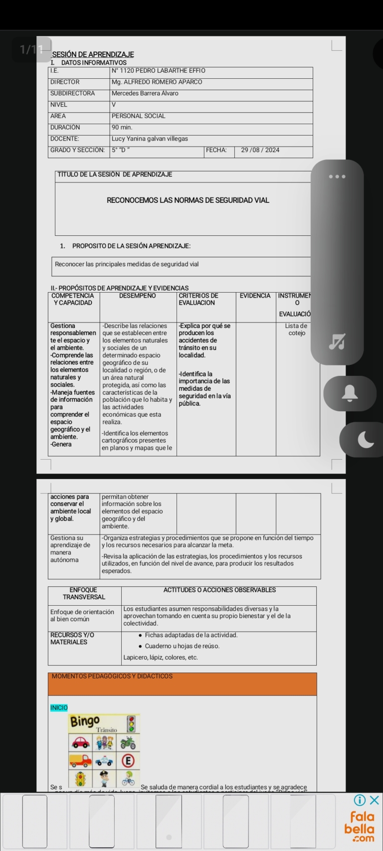 Galeria de evidencia