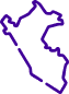 Ícono de mapa de Perú