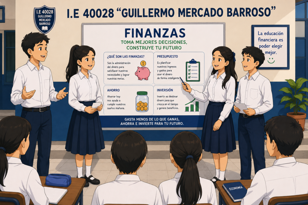 Sesión de Aprendizaje y Padlet sobre Hábitos Financieros