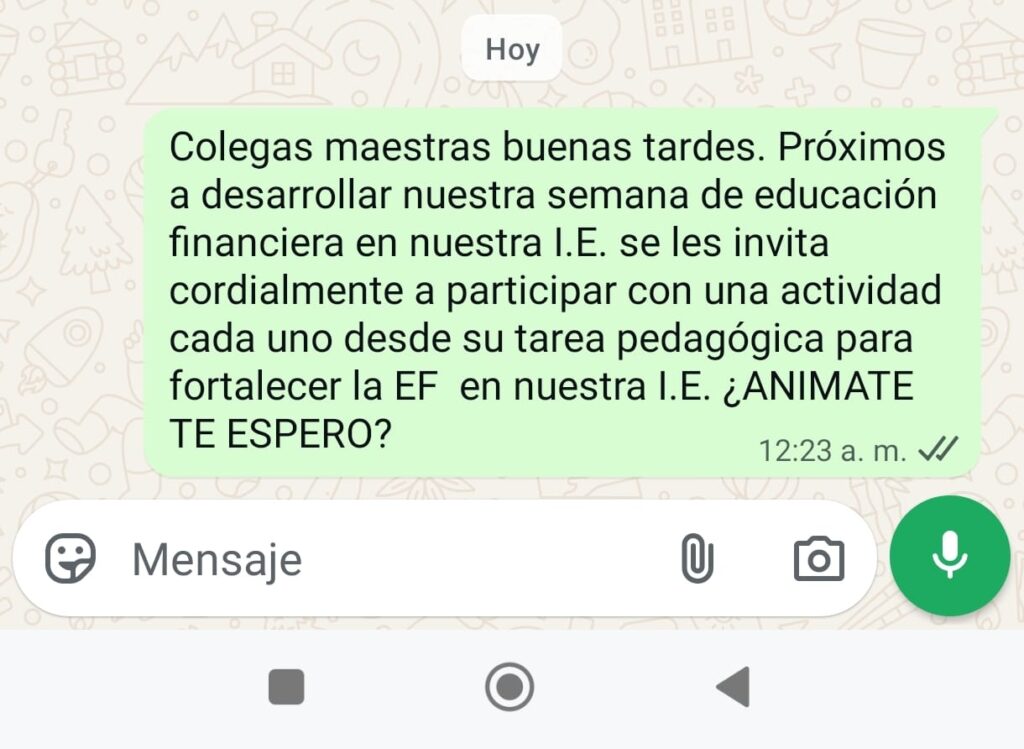 INVITACION A PARTICIPAR DE LA SEMANA DE EDUCACION FINANCIERA