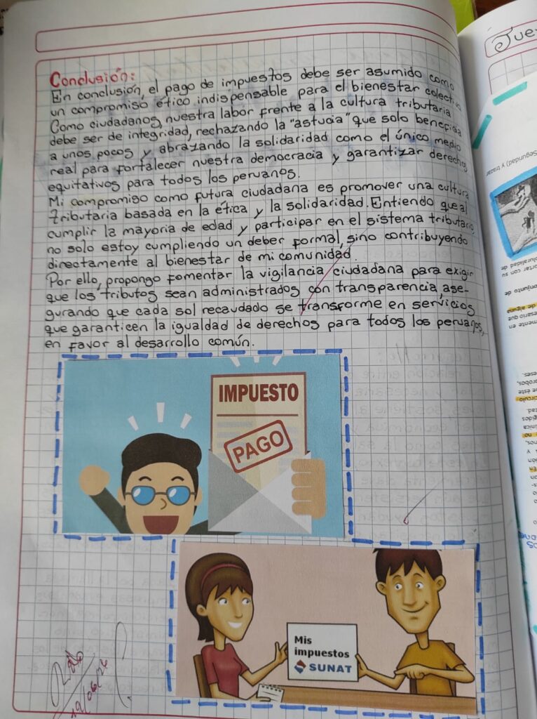ESCUELA INTEGRAL: Legalidad, tributación y bien común.