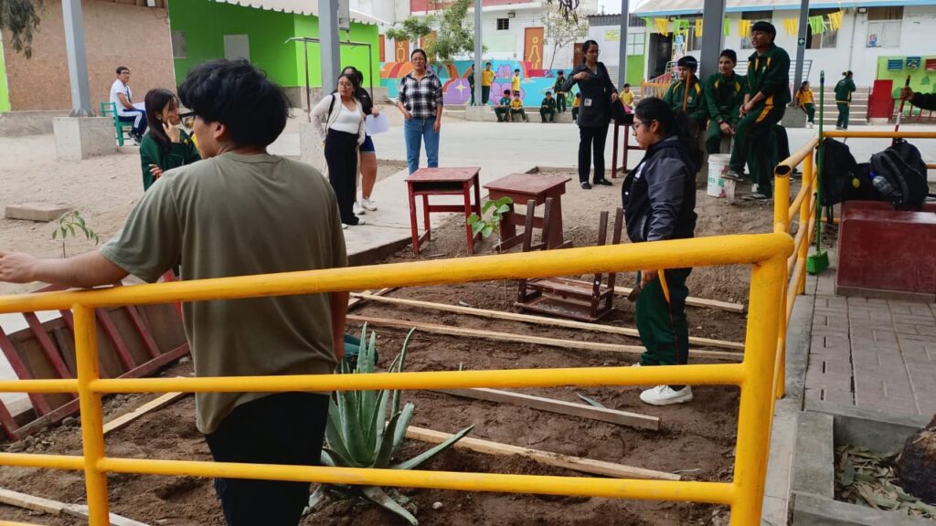 Sembramos, cuidamos y emprendemos: Biohuerto escolar 7230