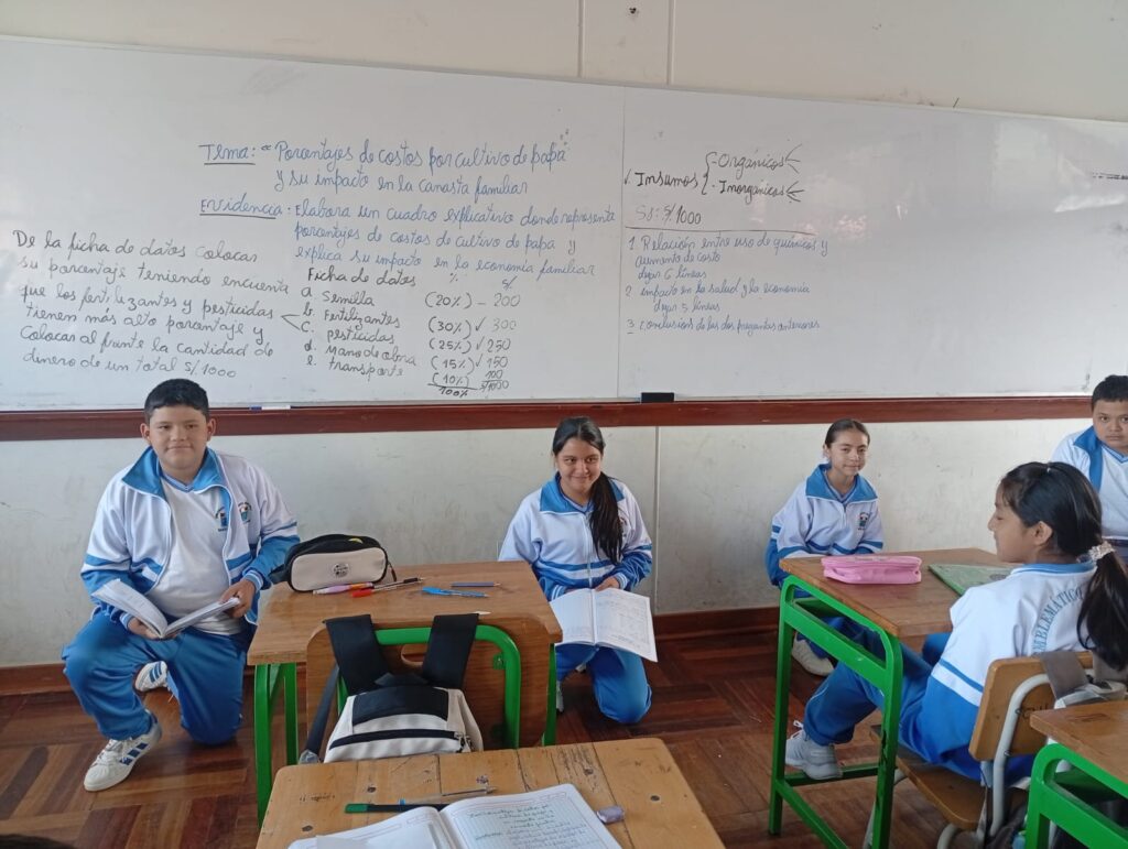 ESCUELA INTEGRAL: Aplicamos porcentajes y números racionales para tomar decisiones financieras responsables