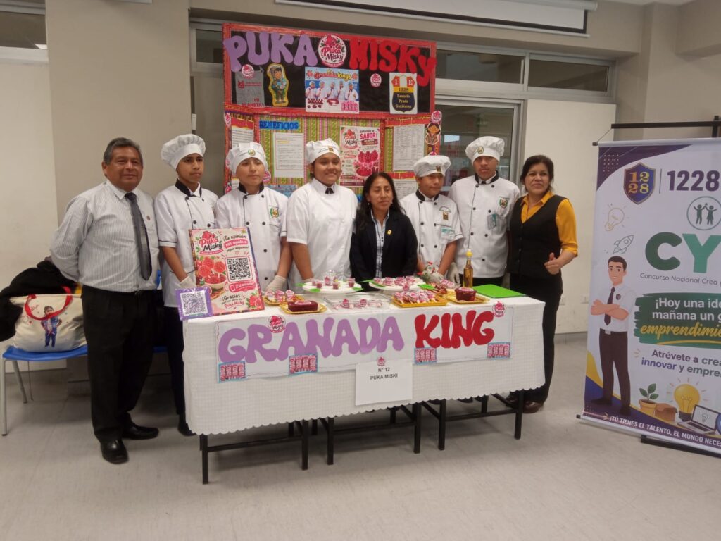 PARTICIPACIÓN DE LOS ESTUDIANTES EN EL CONCURSO CREA Y EMPRENDE ETAPA UGEL 06 ATE