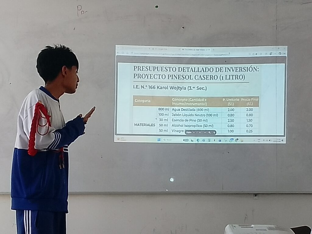 Escuela Integral: Elaboramos Pinisol y calculamos cuánto cuesta producirlo