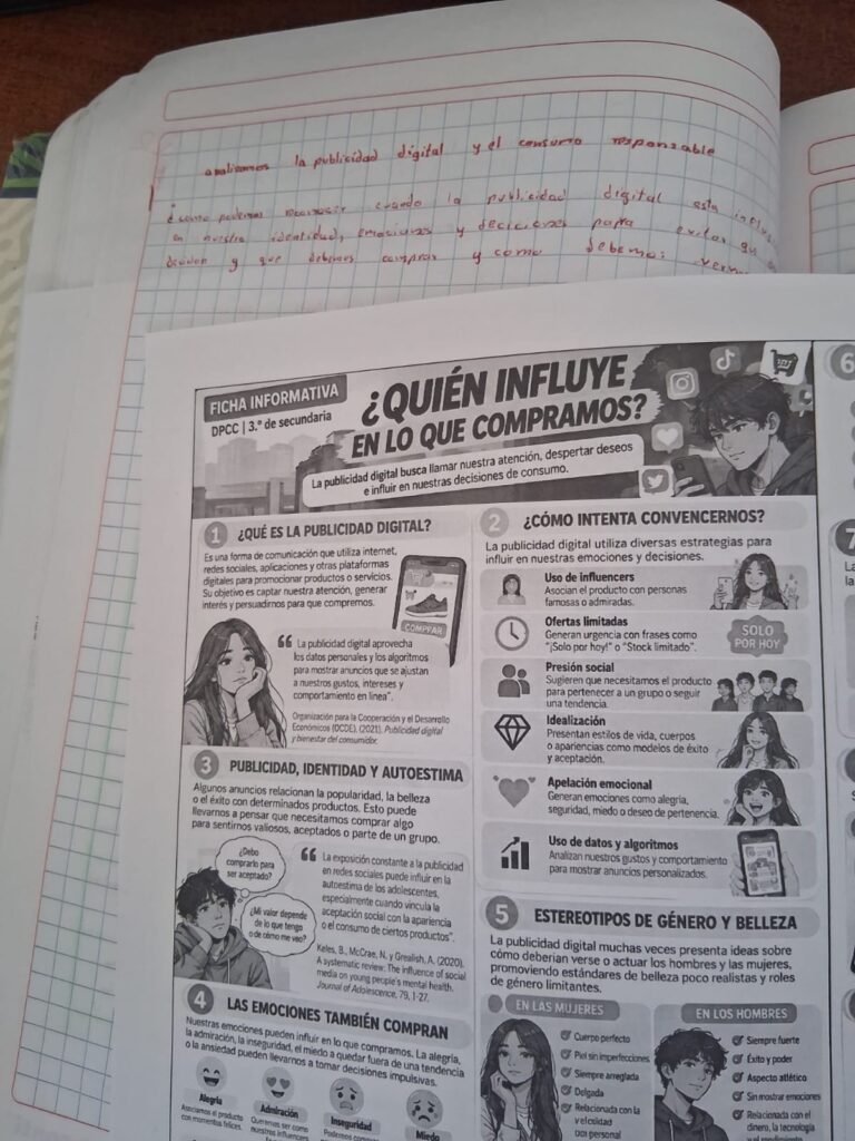 “ANALIZAMOS LA PUBLICIDAD DIGITAL Y EL CONSUMO RESPONSABLE”