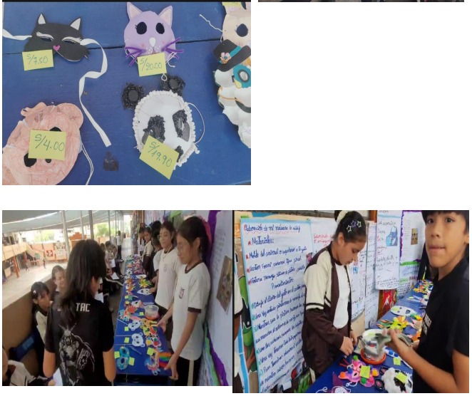 ESCUELA INTEGRADA: “Pequeños emprendedores: vendemos nuestras máscaras recicladas